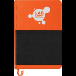 5" x 7" Elastic Phone Pocket Notebook