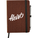 Color: Brown (BR) (Row Apparel) 5" x 7" Burton Bound Notebook