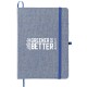 5" x 7" Recycled Cotton Bound Notebook 5" x 7" Recycled Cotton Bound Notebook
