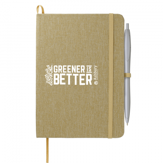 5" x 7" Recycled Cotton Bound Notebook
