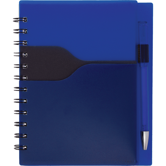 5" x 7" Valley Spiral Notebook With Pen