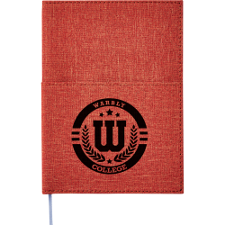 5"x 7" Canvas Pocket Refillable Notebook