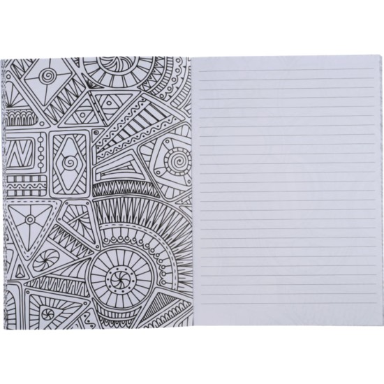 5.5" x 8.5" Doodle Coloring Notebook