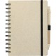 5" x 7" Wheat Straw Notebook With Pen