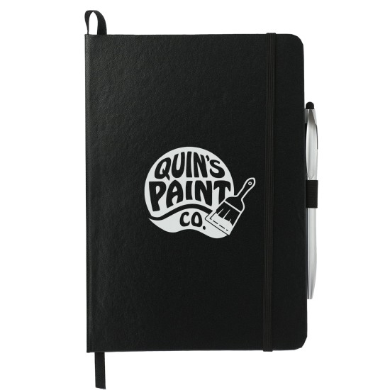 6" x 8.5" Crown Journal with Pen-Stylus