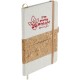 5.5" x 8.5" Recycled Cotton and Cork Bound Notebook
