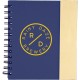6.5" x 7" Lock-it Spiral Notebook w/Pen