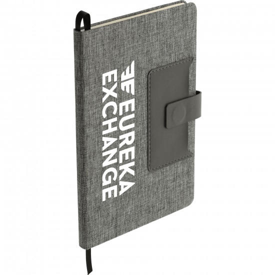 5.5" x 8.5" Heathered Executive Bound Notebook