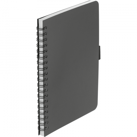 5" x 7" Spiral Notebook with Antimicrobial Additiv