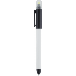 Double-Trouble Ballpoint Pen-Highlighter