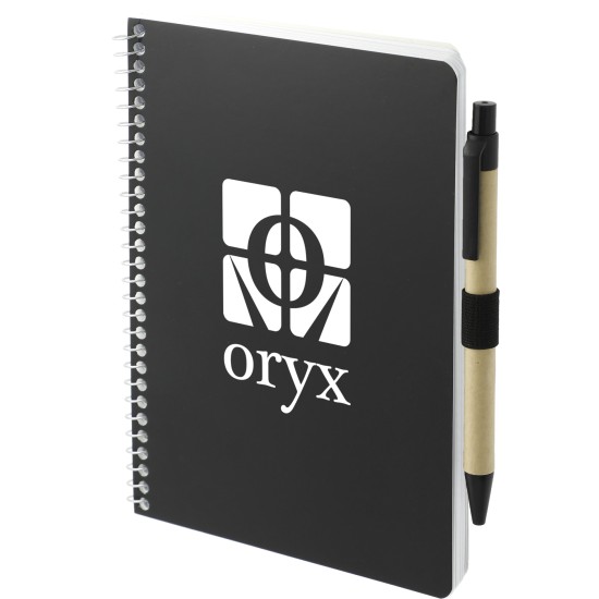 5” x 7” FSC® Mix Spiral Notebook with Pen