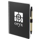 Color: Black (BK) (Bullet) 5” x 7” FSC® Mix Spiral Notebook with Pen