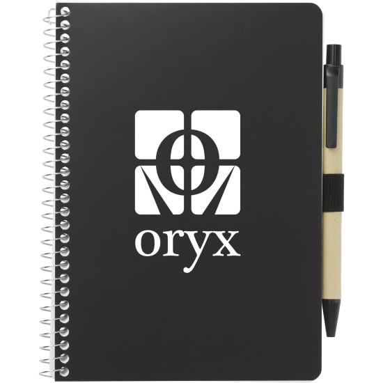 5” x 7” FSC® Mix Spiral Notebook with Pen