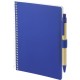Color: Blue (BL) (Bullet) 5” x 7” FSC® Mix Spiral Notebook with Pen