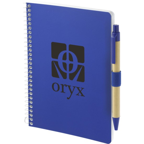 5” x 7” FSC® Mix Spiral Notebook with Pen