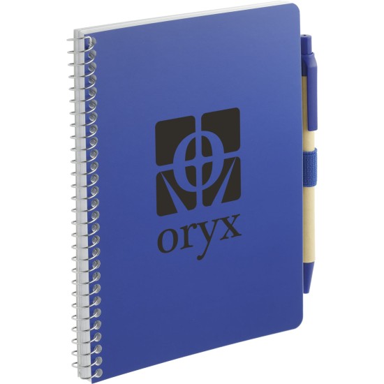 5” x 7” FSC® Mix Spiral Notebook with Pen 5” x 7” FSC® Mix Spiral Notebook with Pen