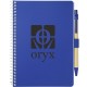 Color: Blue (BL) (Bullet) 5” x 7” FSC® Mix Spiral Notebook with Pen