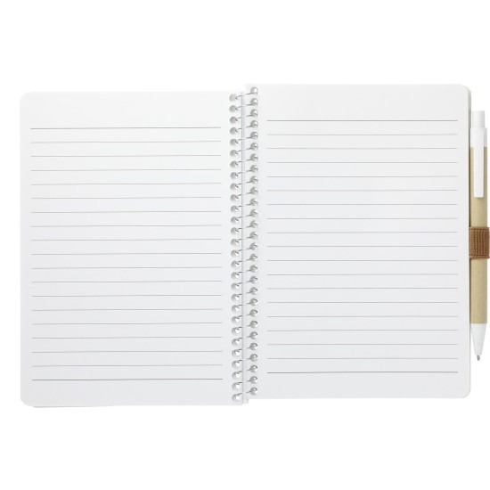 5” x 7” FSC® Mix Spiral Notebook with Pen