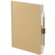 Color: Natural (NT) (Bullet) 5” x 7” FSC® Mix Spiral Notebook with Pen