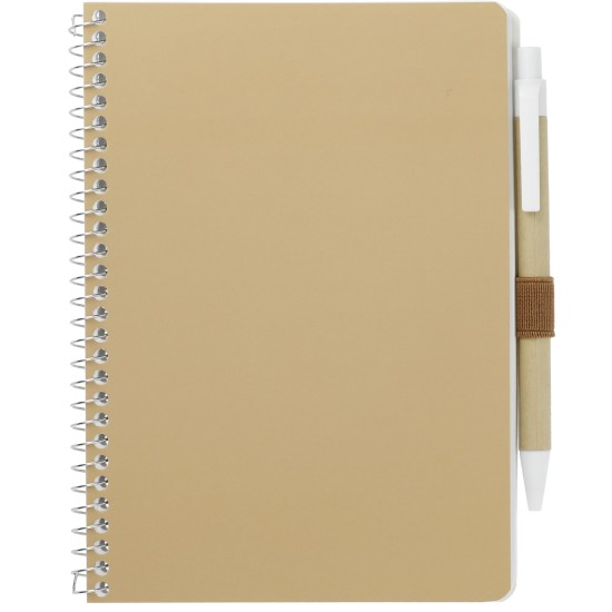 5” x 7” FSC® Mix Spiral Notebook with Pen