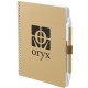 Color: Natural (NT) (Bullet) 5” x 7” FSC® Mix Spiral Notebook with Pen
