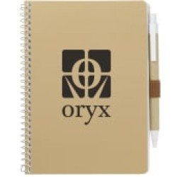 5” x 7” FSC® Mix Spiral Notebook with Pen