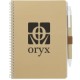 Color: Natural (NT) (Bullet) 5” x 7” FSC® Mix Spiral Notebook with Pen