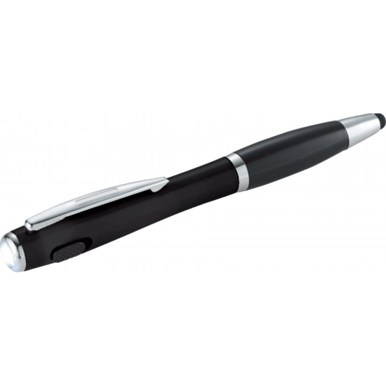 Nash Gloss Ballpoint Pen-Stylus w/ Light