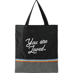 Rainbow RPET Convention Tote