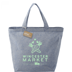 Recycled 5oz Cotton Twill Grocery Tote