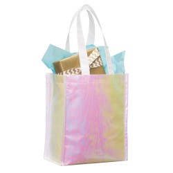 Iridescent Non-Woven Gift Tote