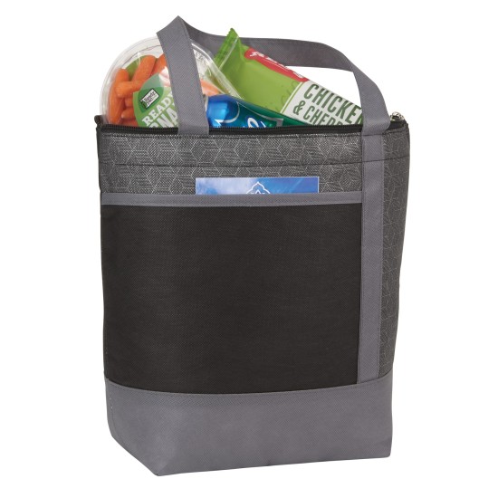 Chrome Non-Woven 9 Can Lunch Cooler