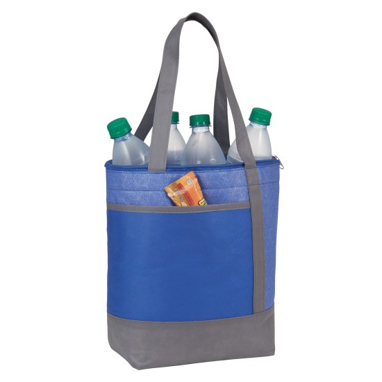 Chrome Non-Woven 9 Can Lunch Cooler