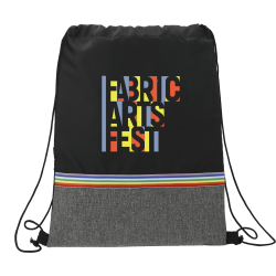 Rainbow RPET Drawstring Bag