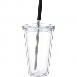 Reusable Stretchable SS Straw w/ EcoTube