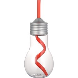 Light Bulb 20oz Tumbler with Straw