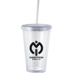 Cyclone 16oz Tumbler with Straw