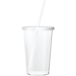 Sizzle 16oz Tumbler with Straw