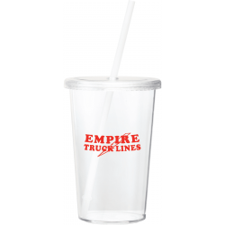 Sizzle 16oz Tumbler with Straw