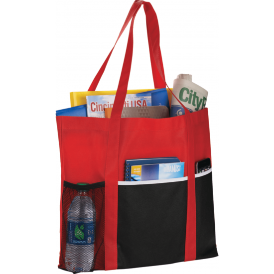 Non-Woven Multi-Pocket Tote