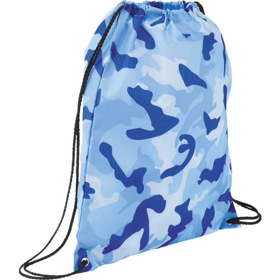 Camo Oriole Drawstring Bag