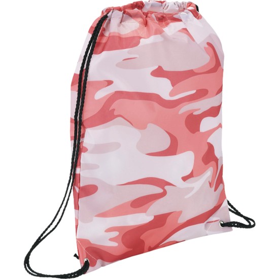 Camo Oriole Drawstring Bag