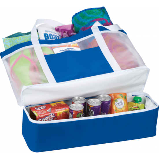 Mesh Outdoor 12-Can Cooler Tote