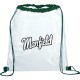 Rally Clear Drawstring Bag