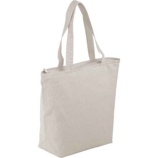 Maine 8oz Cotton Canvas Zippered Tote
