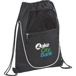 Locker Mesh Pocket Drawstring Bag