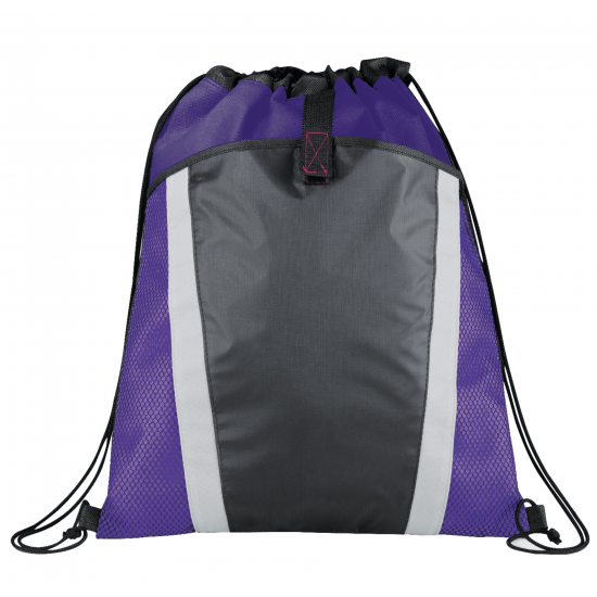 Vortex Mesh Pocket Drawstring Bag