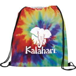 Tie Dye Drawstring Bag