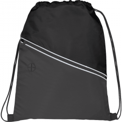 Railway Drawstring Bag