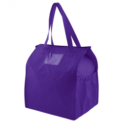 Deluxe Non-Woven Insulated Grocery Tote